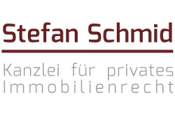 Stefan Schmid Portrait Rechtsanwalt Immobilienrecht Elektromobilität Logo
